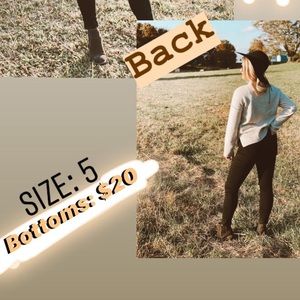 Black Destructed Jeans